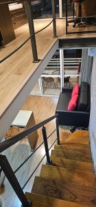 Posezení v ubytování Loft Duplex NYC Berrini 1503