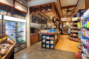 a store aisle of a grocery store with food at The Westin Princeville Ocean Resort Villas in Princeville