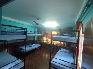 Un ou plusieurs lits dans un hébergement de l'établissement Hello KTM Hostel