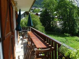 Balkón nebo terasa v ubytování Charmant T3 à Châtel avec balcon, proche centre et remontées mécaniques, 6 personnes - FR-1-676-10 + 5 fotografií
