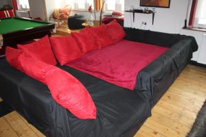 Posezení v ubytování Privatzimmer Hagen + 58 fotografií