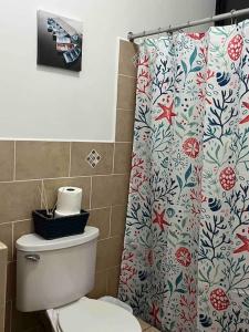 Koupelna v ubytování Apartamentos Trebol