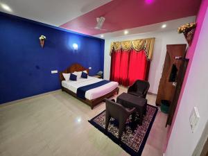Giường trong phòng chung tại La Chengula Homestay