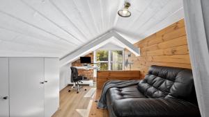 Posezení v ubytování Granite Cottage