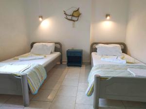 Postel nebo postele na pokoji v ubytování 11 Perasma Kypri Beach