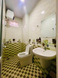 Koupelna v ubytování Little Chái Nho Homestay