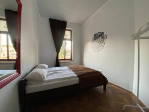 Postel nebo postele na pokoji v ubytování New York Hostel