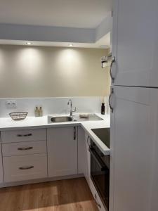 A kitchen or kitchenette at Appartement Le O'mehr