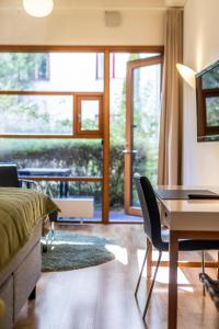 Uma área de estar em First Hotel Planetstaden