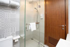 Koupelna v ubytování Avissa Suites