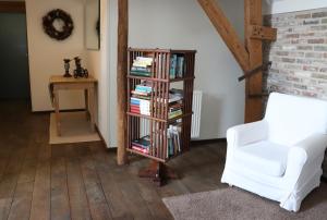 Knihovna v bed and breakfast
