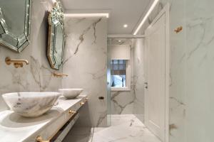 Koupelna v ubytování Nissaki Boutique Hotel