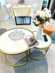 Posezení v ubytování Homstay Vinhomes Ocean Park