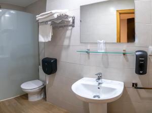 Koupelna v ubytování L'Oncle Pere Habitacions