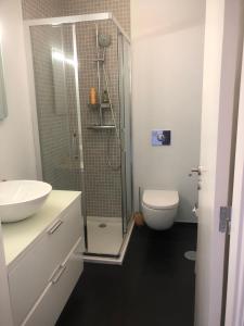 Ванная комната в Chambre d’hôte à 200 m de la plage