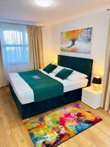 Postel nebo postele na pokoji v ubytování WX Hotel