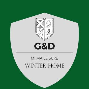 ein Schild mit dem Text ccd mma lection winter home in der Unterkunft Winter Home G&D in Milano Marittima