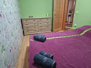 Postel nebo postele na pokoji v ubytování Boletova kuća na dan