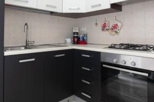 Kuchyň nebo kuchyňský kout v ubytování Bella Ciao Airport Apartment + 14 fotografií