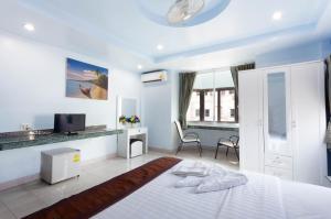 Postel nebo postele na pokoji v ubytování Da Mario Hotel & Restaurant