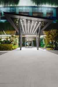 an external view of a building with a walkway at The Reserve - The Leading Hotels of the World - Savoy Signature in Funchal