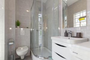 Koupelna v ubytování Apartman Dragomir + 12 fotografií