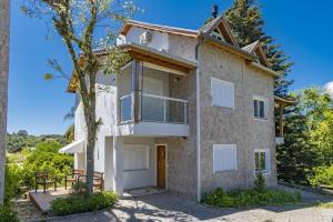 Bygningen som feriehuset ligger i