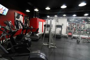 Fitness centrum a/nebo fitness zařízení v ubytování Castle 618