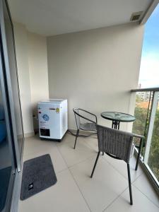 Balkón nebo terasa v ubytování Sands Condominium Pattaya