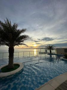 Bazén v ubytování Sands Condominium Pattaya nebo v jeho okolí