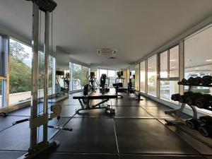 Fitness centrum a/nebo fitness zařízení v ubytování Sands Condominium Pattaya