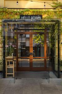 Exteriér nebo vchod ubytování BURSA Hotel Kyiv