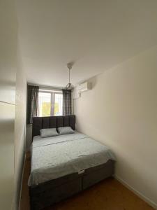 Postel nebo postele na pokoji v ubytování Goce 20 New Belgrade,near hotel Jugoslavija