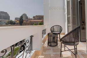 شرفة أو تراس في Brassbell l Zamalek l Daoud Studios