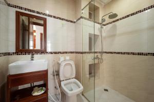 Koupelna v ubytování E&V Apartment + 37 fotografií