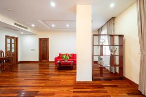 Posezení v ubytování E&V Apartment