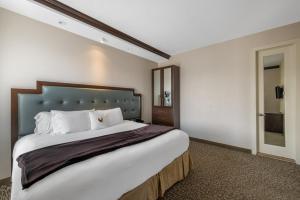 Postel nebo postele na pokoji v ubytování Aura Hotel Brooklyn