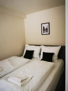 Katil atau katil-katil dalam bilik di Vienna City Apartment Margareten