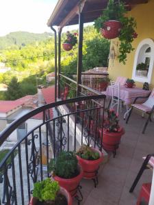 Balkón nebo terasa v ubytování Dora's Home
