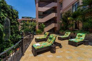 Balkón nebo terasa v ubytování Grand Hotel Guayaquil, Ascend Hotel Collection