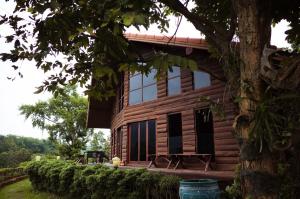 Zahrada ubytování NUYU Khaoyai