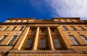 a tall building with columns on top of it at The Gainsborough Bath Spa - Small Luxury Hotels of the World in Bath