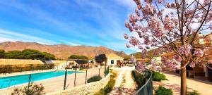 Bazén v ubytování Ecoturismo Cabo Tiñoso nebo v jeho okolí