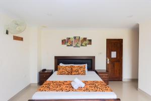 Letto o letti in una camera di Hotel Verony Guatape