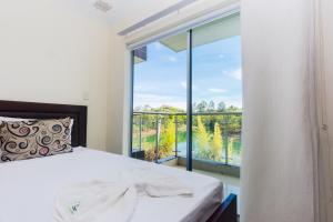 Letto o letti in una camera di Hotel Verony Guatape