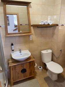 Kúpeľňa v ubytovaní Apartmán U Kapličky