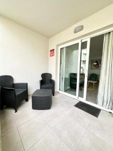 Część wypoczynkowa w obiekcie Chocolate Brownie Piscina, Terraza, Planta baja, parking y WIFI