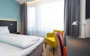 Postel nebo postele na pokoji v ubytování Thon Hotel Vika Atrium