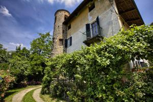 Zahrada ubytování B&B Cascina Moncrava