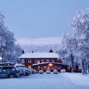 Bruksvallarnas Fjällhotell under vintern